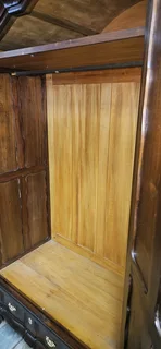 Stinkwood Gabled 3-door Wardrobe