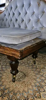 Victorian Mahogany Chaise Longue