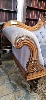 Victorian Mahogany Chaise Longue