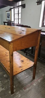 Oregon Pine Draftsman&#39;s Table