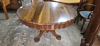 Imbuia Round Dining Table