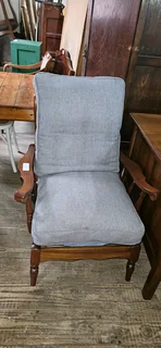 1 x Retro Mahogany Armchair