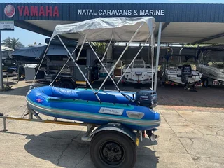 Crusader 2,80 Semi-Rigid Rubber Duck with Yamaha 15hp motor