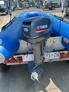 Crusader 2,80 Semi-Rigid Rubber Duck with Yamaha 15hp motor