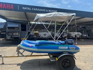 Crusader 2,80 Semi-Rigid Rubber Duck with Yamaha 15hp motor