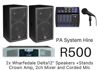 Sound & lighting Hire