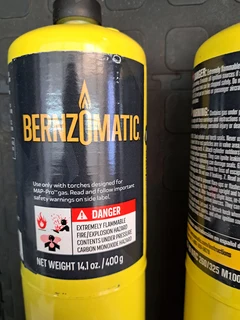 115071 BERNZOMATIC PRO-MAX HAND TORCH CYLINDER 400GRAM MG9