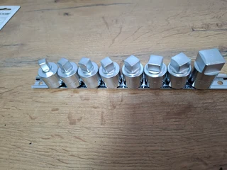 KING TONY - Square socket rail set 1/2"DR - 4118MR