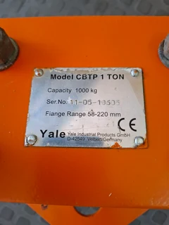 YALE I-BEAM Crawler 1 Ton