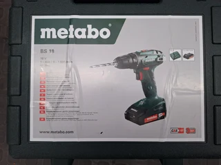 METABO BS18 SET *BRAND NEW*