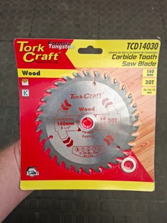 TorkCraft BLADE TCT 140 X 30T 20/16/13 GENERAL PURPOSE COMBINATION WOOD