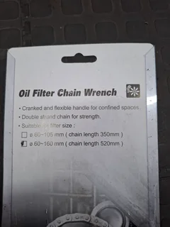 MICRO-TEC Oil Filter Chain Wrench - MO804431