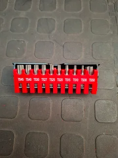 FORCE 10pc Five-sided Tamperproof bit set