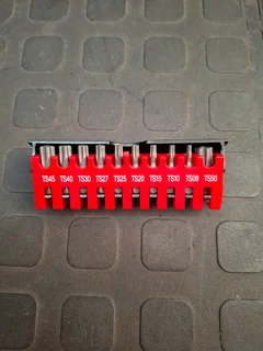 FORCE 10pc Five-sided Tamperproof bit set
