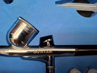 AirCraft airbrush &amp; compressor set (NEW / never used)