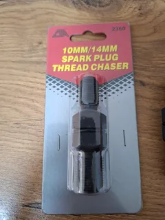 Spark plug thread chaser 10mm &amp; 14mm