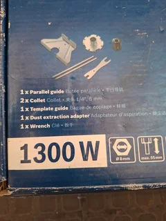 BOSCH PROFESSIONAL GPF 130 1/4&#34; PLUNGE ROUTER