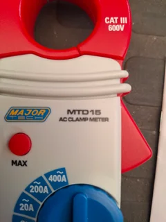 MAJOR TECH MTD15 CLAMP METER *Ex Display unit*