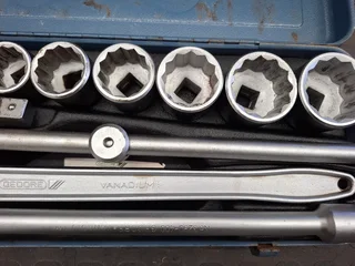 GEDORE 3/4&#34; Socket set D32 EMZ Socket Set - 628026