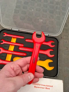 MAJOR TECH 1000V AC/1500V DC Insulated Spanner Set
