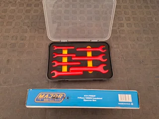 MAJOR TECH 1000V AC/1500V DC Insulated Spanner Set