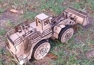CAT 994 Loader Lasercut Model Puzzle (unassembled)