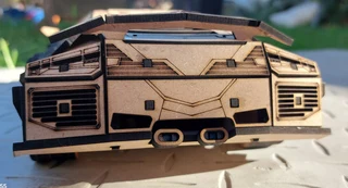 Lamborghini Murciélago Laser cut Model Puzzle (unassembled)