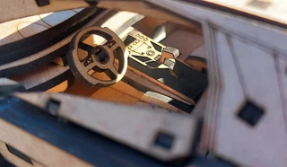 Lamborghini Murciélago Laser cut Model Puzzle (unassembled)