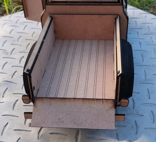 1956 Ford F100 Model Puzzle (unassembled)