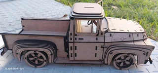 1956 Ford F100 Model Puzzle (unassembled)