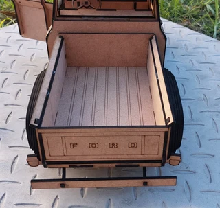 1956 Ford F100 Model Puzzle (unassembled)