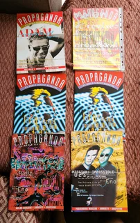 U2 Propaganda Magazines 20- 24