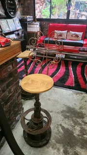 Hand Forged Steampunk Style Chairs