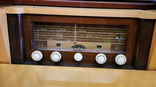Mid Century Philips Radiogram-Stacker