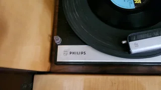 Mid Century Philips Radiogram-Stacker