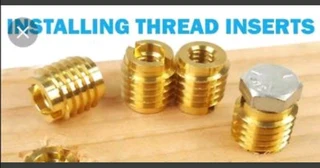 Removal of broken bolts and thread repair