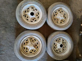 VW Beetle 15 inch rostyle rims