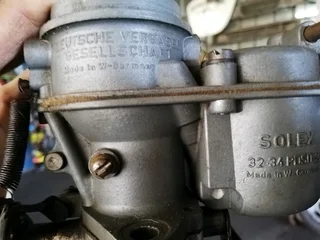VW type 3 and 4 Dual carburettors