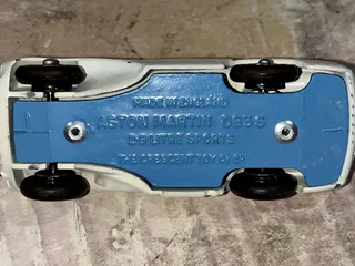 Toy Cars -Vintage 1950s Die Cast -Dinky Toys Daimler Ambulance &amp; Crescent Toys Aston Martin DB3S