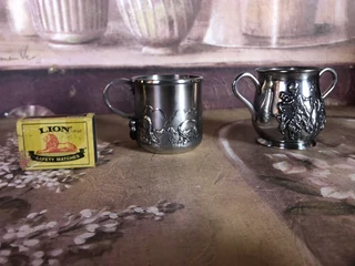 Royal Selangor Pewter Winnie The Pooh Mug & Loving Cup -exquisite- Small -delivery Arranged