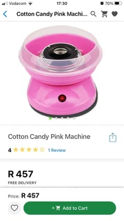 Candy Floss Machine - Ottimo Small Home Model - Excellent - Guarantee