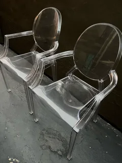 Ghost Armchairs x 2 - Good - Delivery Arranged