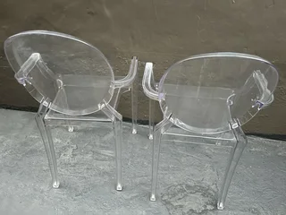 Ghost Armchairs x 2 - Good - Delivery Arranged
