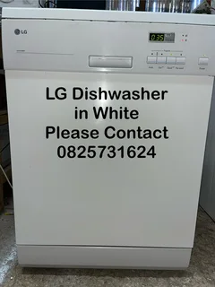 Dishwasher - LG in White - Excellent - Guarantee - Delivery Arranged
