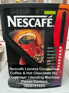 Coffee &amp; Hot Drink Vending Machine - Nescafé Lioness Counter Top Machine - Excellent - Delivery