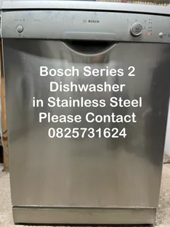 Dishwasher -Stainless Steel Bosch Series 2 -Excellent -Guarantee -Delivery Arranged