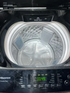 Washing Machine -Like New Hisense 13kg (big) Top Loader in Titanium Silver -Guarantee -Delivery