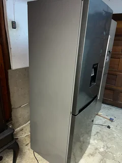 Fridge Freezer -Brushed Silver Defy 348 litres (medium) with Water Dispenser -Excellent -Guarantee