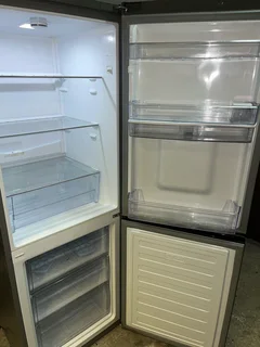 Fridge Freezer -Brushed Silver Defy 348 litres (medium) with Water Dispenser -Excellent -Guarantee