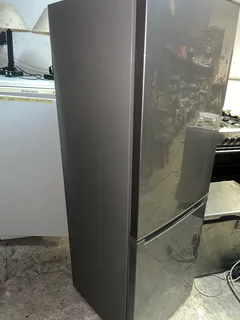 Fridge Freezer -Silver Hisense 230 litres (medium) - Excellent - Guarantee - Delivery Arranged